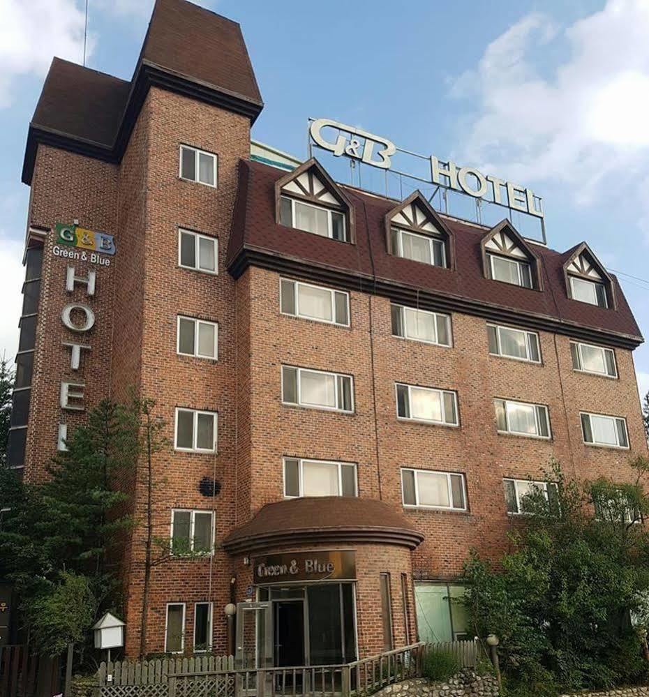 Green And Blue Hotel Phjongcshang Kültér fotó